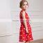 2015 latest dress pattern summer dress of chiffon,children chiffon dress