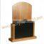 tabletop mini chalkboard /wooden menu holders for restaurants