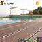 Swimming pool deck solid wpc outdoor decking floor covering