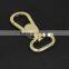 Gold zinc alloy swivel eye snap hook for handbag and backpack