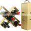 special wooden wine box,wooden wine rack,5 bottles wood wine box