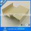Popular OEM cream color Aluminium Extrusions Profiles for sliding window