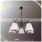 Hot Sale Classic White Fabric Pendant Lamp Shade, Iron Light Fixture Pendant Lamp