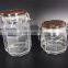 Coffee Bean Lid Plastic Airtight Clip Top Food Canister Spice Jam Herb Honey Candy Jars Set