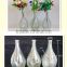 550ml new design popular glass vase with hand drawing