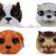 Bulk Kids Multi-printed Animal Printed Coin Purse Vivid Life Stuffed Coin Purse Panda (XJCP34)