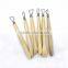 6pcs Hand Clay Pottery tools set with steel ribbon blades /sculpting tools