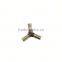 3-way/4-way brass connector outside diameter of 8mm
