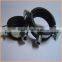 China manufacture best quality rubber coated hose clamps stainless steel