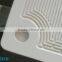 High pressure recessed PP membrane filter plate