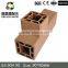Waterproof interlocking composite decking plastic wood pergola for garden