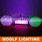 Waterproof Stylish LED Square Bar Tables with metal stand