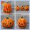 Funny ceramic pumpkin candle holder, halloween candles