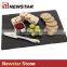 convenient black slate stone serving tray/plate/cup dinnerware