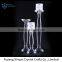 Wholsale home decorative square crystal candle holder