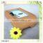 small solid legs mirror photo frame wood box