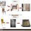 Stainless steel banquet chairs for Hotel furniture