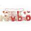 Hanging christmas English letters board movable door hanging decoration