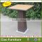 Use bar furniture high table and chairs set
