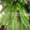 Artificial fern fake green plant decor for dinosaur world theme park