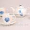 Ceramic Tea Set, Porcelain Coffee Set With Decal