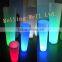 festival ,events advertising decorative LED lighting pillar for sale / roman square pillar design