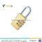 Brass high security luggage outdoor combination mini padlock