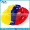 Cool design yellow blue red flag eva hat for children