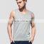 Wholesale Gym Fitness Plain Tank Top Dry Fit Custom Singlet Vest Men