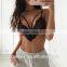 lingerie sexy hot Push Up Deep V Straps Polka Dots Bralette beautiful bra sexy bra design latest fashion sexy bra