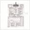 Chinese Manufacturer High quality metal pilot clipboard, aviation training metal kneeboard with two holes on side #IFR