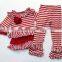 Christmas clothes for babies wholesale children's boutique clothing smocked christmas children outfit