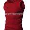 OEM new design cotton plain mens wholesale sleeveless hoodie stringer vest