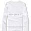 2017 industrial fashionable blank man long sleeve t-shirt