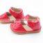 2017 Spring and Summer Children Shoes Silver Glitter Squeaky Shoes