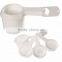 Set OF Four Measuring Cups - 1/4 cup, 1/3 cup, 1/2 cup, 1 cup, measuring scales molded on handles and comes with your logo