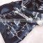 High Quality Skull Imitated Silk Fabric Scarves Factory China
