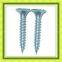 bugle head philips drywall wood screws zinc plated