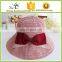 Mass prooduction classy promotional cotton bucket women church hats wholesale