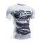Hot selling short sleeves compression sports tight wear for men