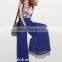 Fancy Hot selling lady balloon pants women chiffon long summer pants OEM service pants