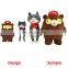 Manufacturer Custom Stuffed Animals Cat Pillow Toys Kids Animal Plush Cat Toy