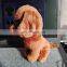 Made in China TY branded furry big eyed dog china factory plush toys