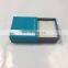 Hot sale slide box with cymk logo printing with foam inside and ribbon hand