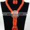 Nigeria bridal necklace jewelry setgarments accessories jewelryfrican coral bead jewelry