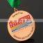 OEM cheap price customzied antique copper plated 2D medal