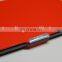 Classic metal logo badge for leather protective cover