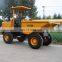 Mini moving machinery superior FCY50 Loading capacity 5 tons china dumper with rops and canopy