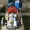 External bearing and high pressure gear pump