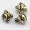 M3/M4 DIN6900/ISO10664 Cross Round Head Two Combination Screw Pan Head With Square Pad Screw Flat Tail Bolt Color Zinc Screws